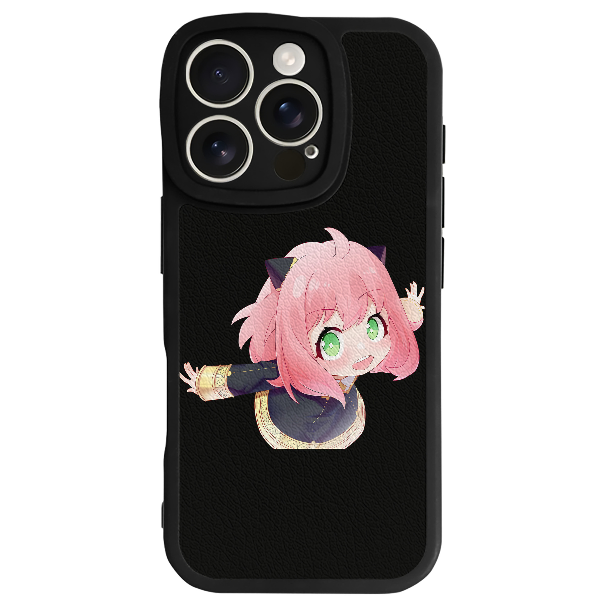 （画像用） SPY×FAMILY间谍家家酒 【iPhone 16シリーズ対応】シリコンスマホケース（レザー調） 材質：シリコン